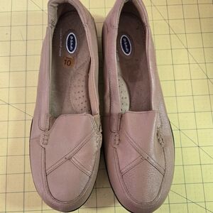 DR. SCHOLL’S WOMENS LEATHER LOAFERS size 10M